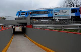 Inauguración de dos pasos bajo nivel en la ciudad de Morón.