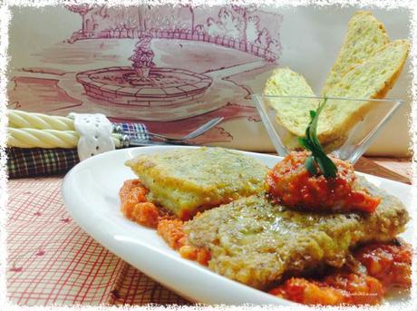 Bacalao con crema de pimientos 3