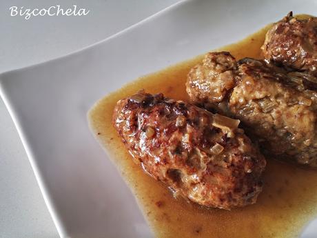 ROLLITOS DE CARNE AL OLOROSO