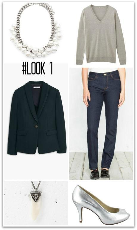 Looks serios con vaqueros para ir a trabajar Looks serios con vaqueros para ir a trabajar