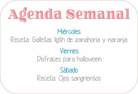 Agenda Semanal 5/10 - 11/10