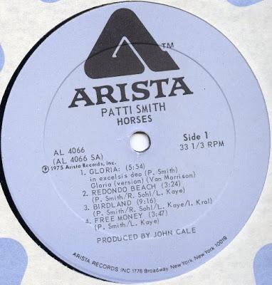 Patti Smith -Horses Lp 1976