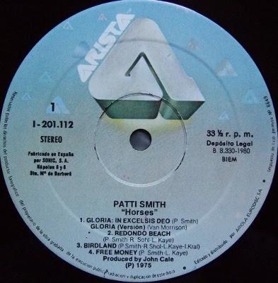 Patti Smith -Horses Lp 1976