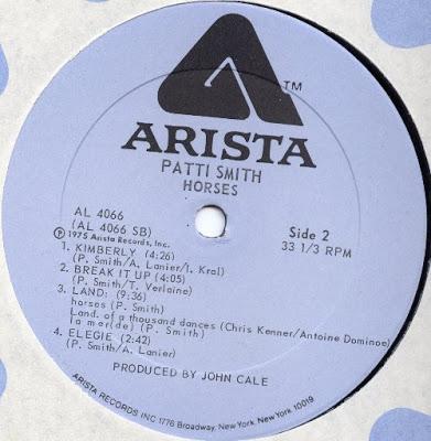 Patti Smith -Horses Lp 1976