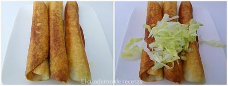 Flautas de Pollo o Tacos Dorados