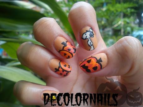 #CreepyNails/ Calabazas