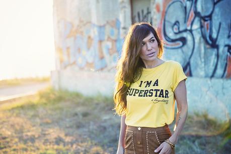 BE BOHOW. FALDA DE ANTE