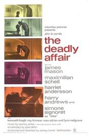 Llamada para un muerto (The deadly affair, Sidney Lumet, 1967. EEUU & Gran Bretaña)