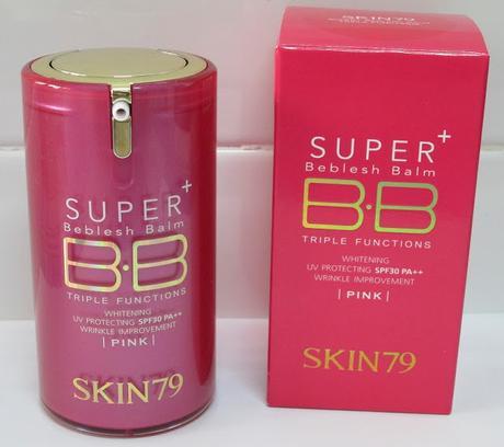 Hot Pink Supler Plus Beblesh Balm Triple Functions Pump BB Cream (Skin79)