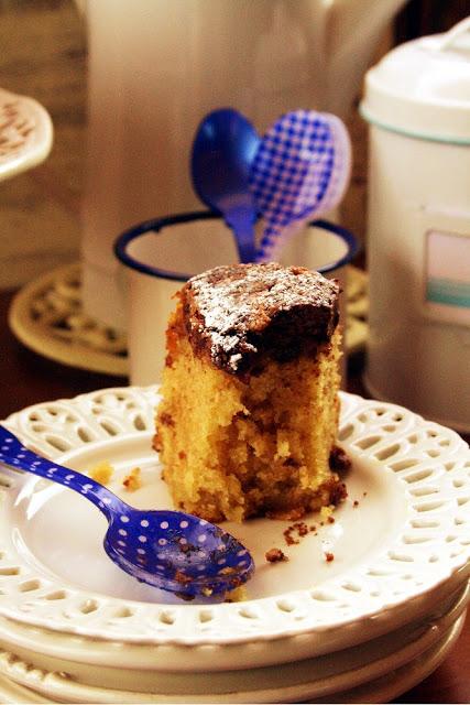 Hot milk & Nutella Cake