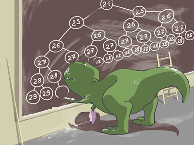 Los dinosaurios de Selectel por Paul Roshchin