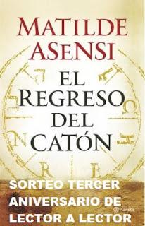 SORTEO EL REGRESO DEL CATÓN: TERCER ANIVERSARIO