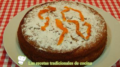 Bizcocho fácil de zanahoria