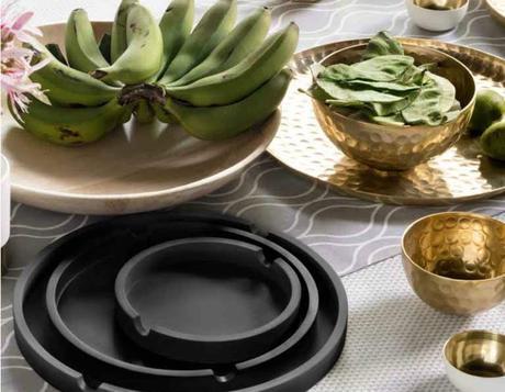 Mármol y cobre imprescindibles en la decoración.