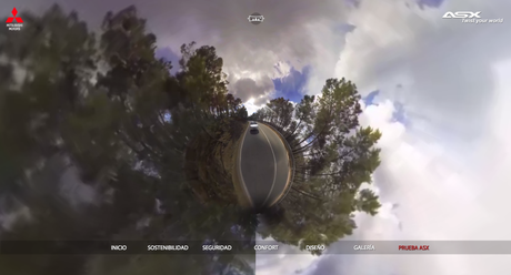 Mitsubishi crea un auténtico mundo virtual en esta experiencia inmersiva 360 ASX_360_1