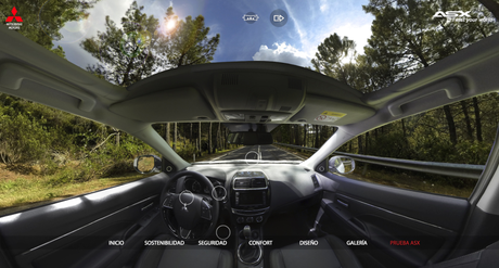 Mitsubishi crea un auténtico mundo virtual en esta experiencia inmersiva 360 ASX_360_3