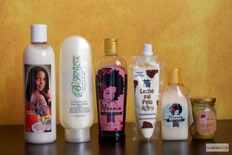 Productos colombianos para el pelo afro