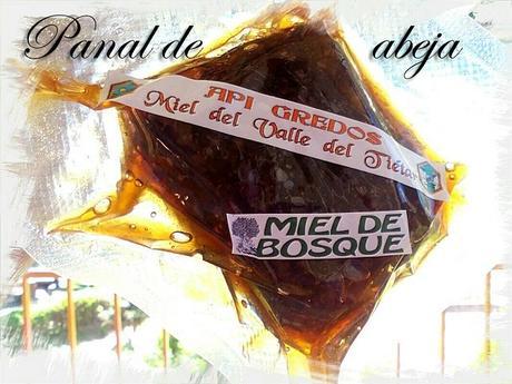 Panal de miel comestible