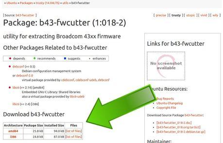 No funciona el wifi en Ubuntu con una Broadcom y la solucion