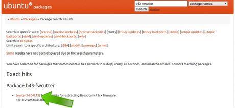 No funciona el wifi en Ubuntu con una Broadcom y la solucion