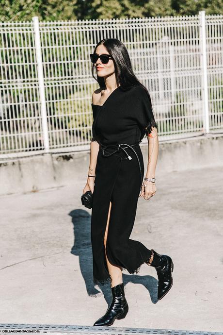 PFW-Paris_Fashion_Week-Spring_Summer_2016-Street_Style-Say_Cheese-Total_Black-Gilda_Ambrosio-1