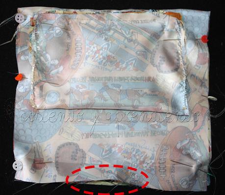 Doble bolsillo camuflado / Bolsillos para bolsos