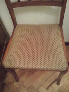 ♥ ♥ ♥ SILLA TAPIZADA: ESTILO CLÁSICO