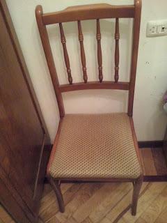 ♥ ♥ ♥ SILLA TAPIZADA: ESTILO CLÁSICO