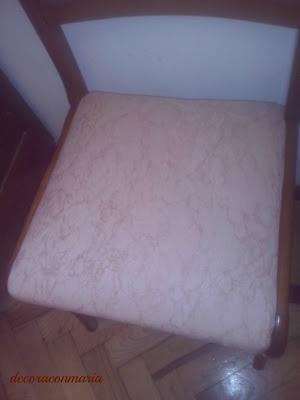 ♥ ♥ ♥ SILLA TAPIZADA: ESTILO CLÁSICO