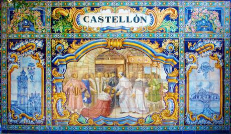 Los bancos de la Plaza de España (16): Castellón.