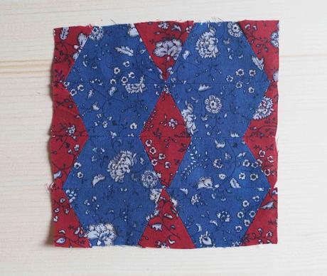 El bloque del mes: Honeycomb / Block of the month: Honeycomb