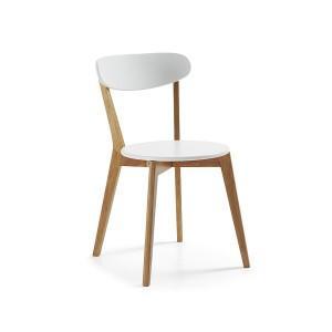 Apartamento sencillo school-silla-blanca