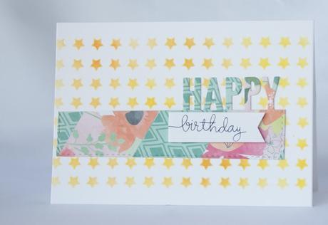 Tarjeta “happy birthday” Tarjeta “happy birthday”