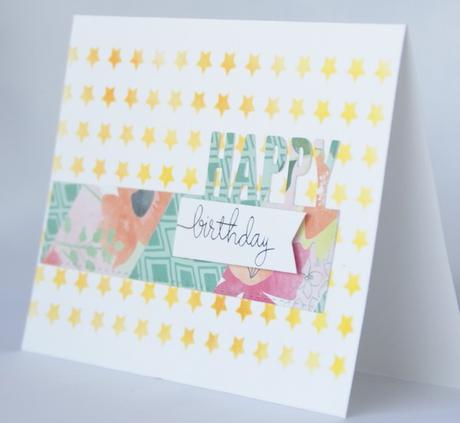 Tarjeta “happy birthday” Tarjeta “happy birthday”