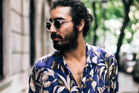 Glamour_Narcotico_Shirt_Vintage_Zara_Troussers-Mouet-Sunglasses-Camper-Shoes-Summer-Menswear-Spain-Fashion-Blogger (11)