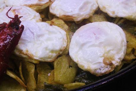 Huevos fritos con bogavante y patatas (paso a paso) y concurso #Canalcocina especial #díainternacionaldelhuevo Huevos fritos con bogavante y patatas (paso a paso) y concurso #Canalcocina especial #díainternacionaldelhuevo