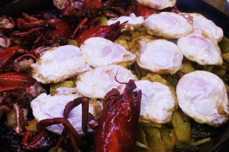 Huevos fritos con bogavante y patatas (paso a paso) y concurso #Canalcocina especial #díainternacionaldelhuevo Huevos fritos con bogavante y patatas (paso a paso) y concurso #Canalcocina especial #díainternacionaldelhuevo