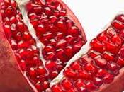 granada, fruta temporada “limpia” corazón