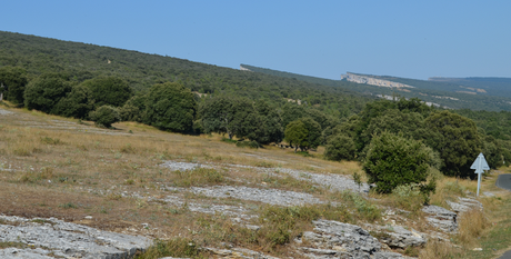 RELIEVE CAUSADO POR LA EROSIÓN DIFERENCIAL EN ESTRATOS SUAVEMENTE INCLINADOS