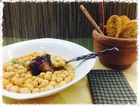 Garbanzos con rabo 2