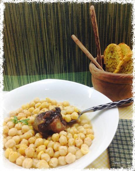 Garbanzos con rabo 3