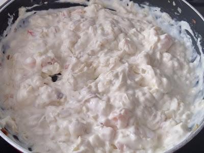 BRICK DE QUESO, PUERROS Y LANGOSTINOS