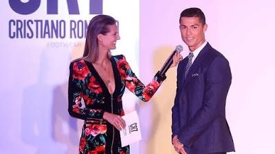 Cristiano Ronaldo debuta en la pasarela