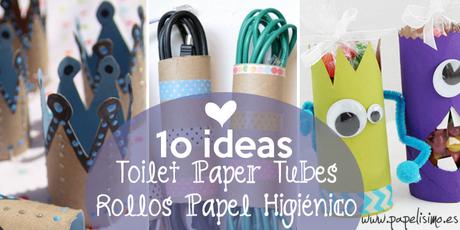 manualidades con rollos de papel higiénico - Papelisimo