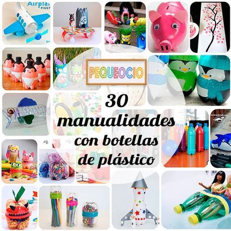 manulidades con botellas de plástico