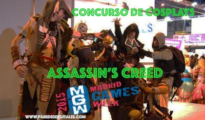 VÍDEO: Concurso de Cosplays de la Madrid Games Week 2015 - Categoría: Assassin's Creed