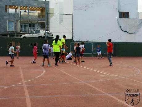 juegos deportivos niños arucas