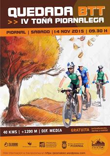 Quedada BTT · IV Toñá Piornalega. Piornal, Valle del Jerte