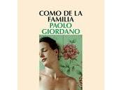 Como familia. Paolo Giordano