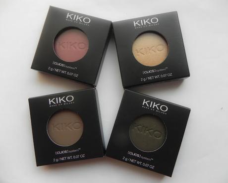 Haul Kiko: Ampliando paleta 